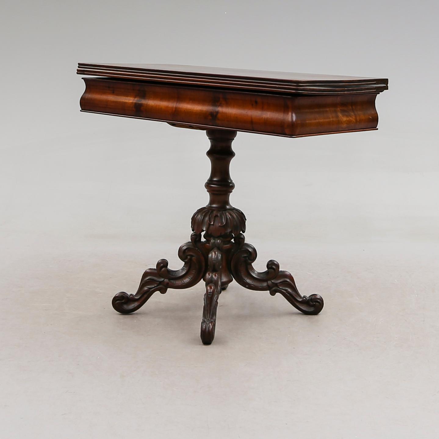 SPELBORD, senempire, 1800-talets mitt.