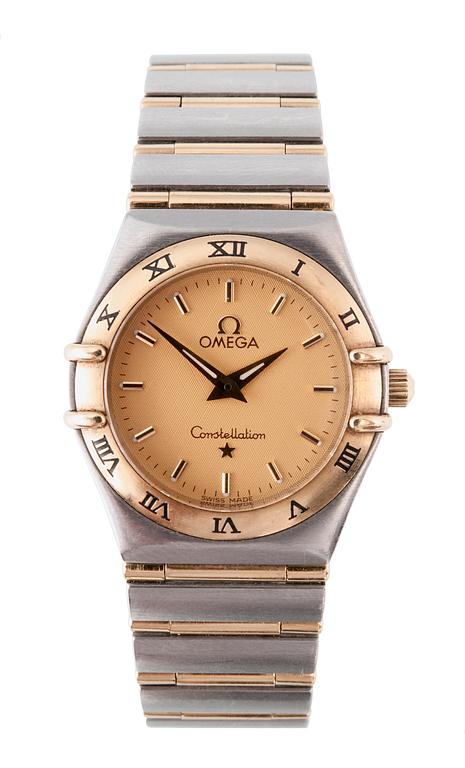 AN OMEGA LADIES' WATCH.