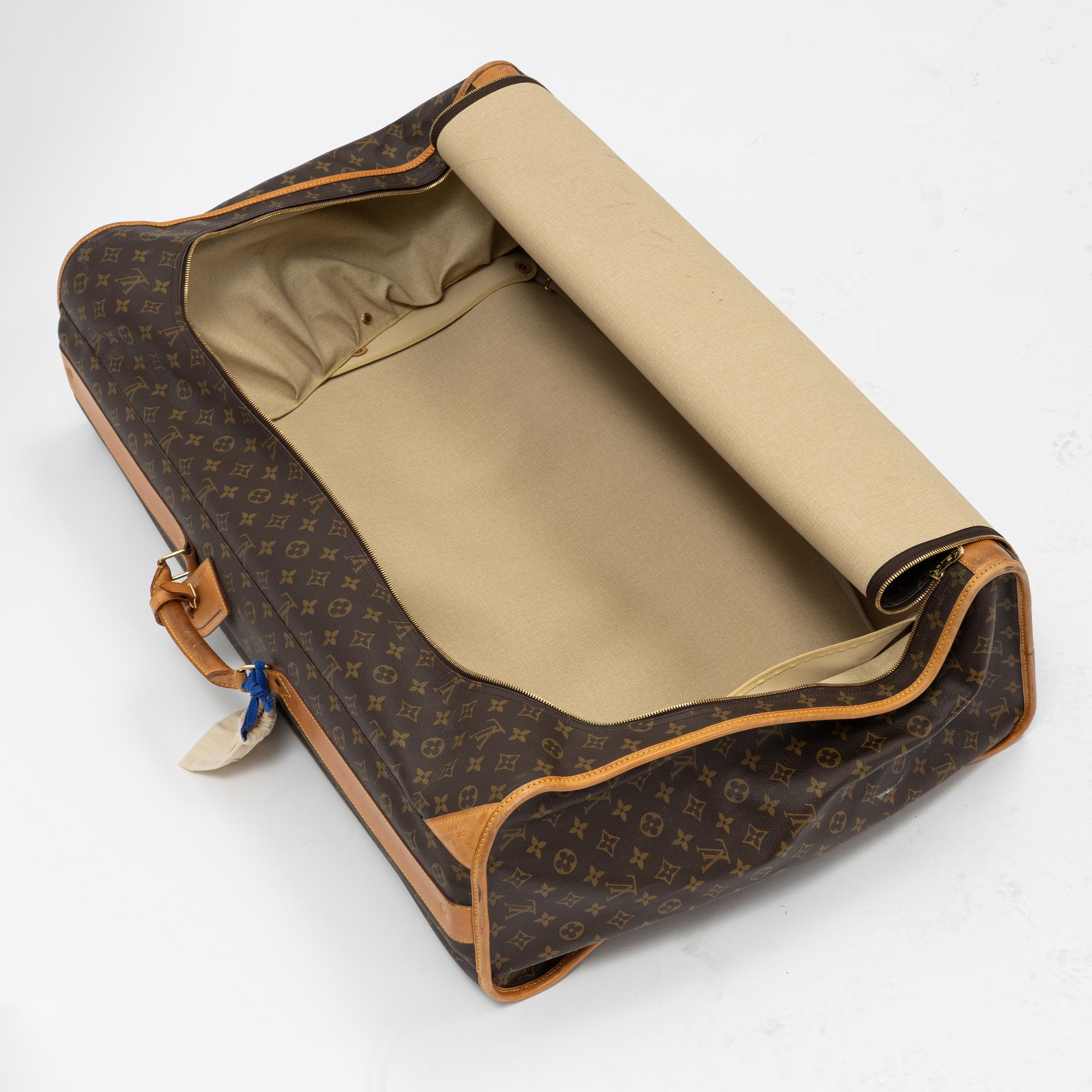 Louis Vuitton, a monogram canvas suitcase,