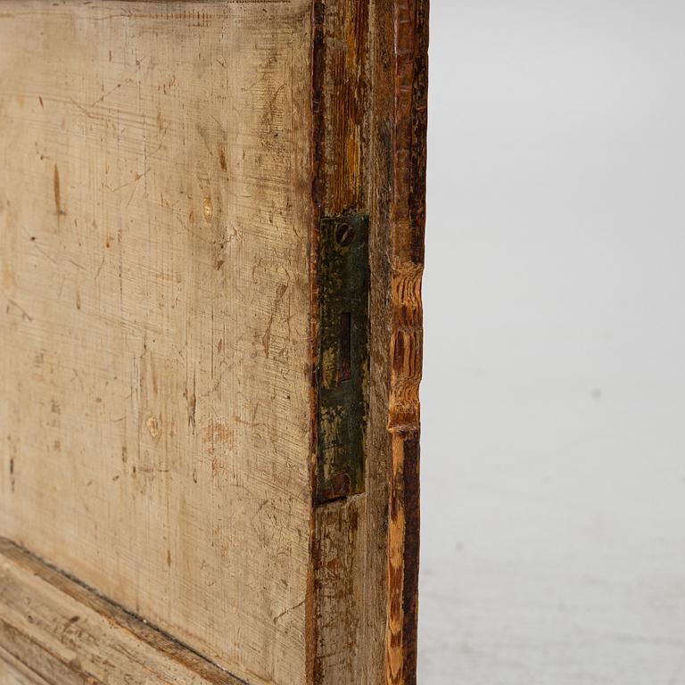 A writing cabinet, Värmland, dated 1862.