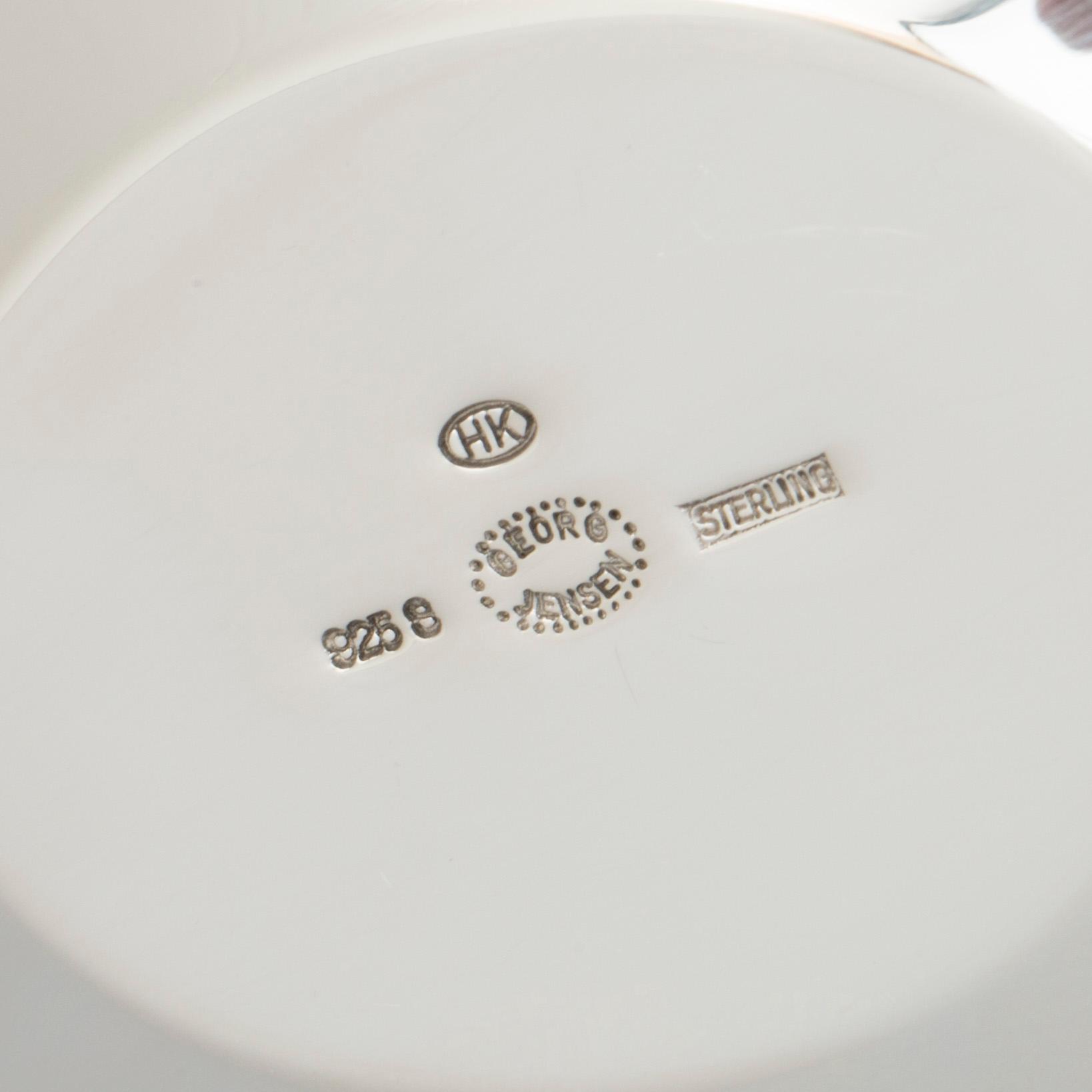 MINDRE FAT, Henning Koppel för Georg Jensen, sterlingsilver.