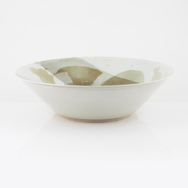 Carl-Harry Stålhane, a large stoneware bowl, Designhuset, Sweden.