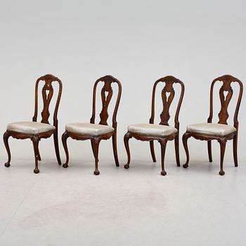 STOLAR, 8 st, senbarockstil, omkring 1900.