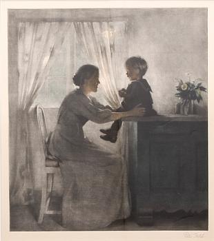 PETER ILSTED, mezzotint, sign.