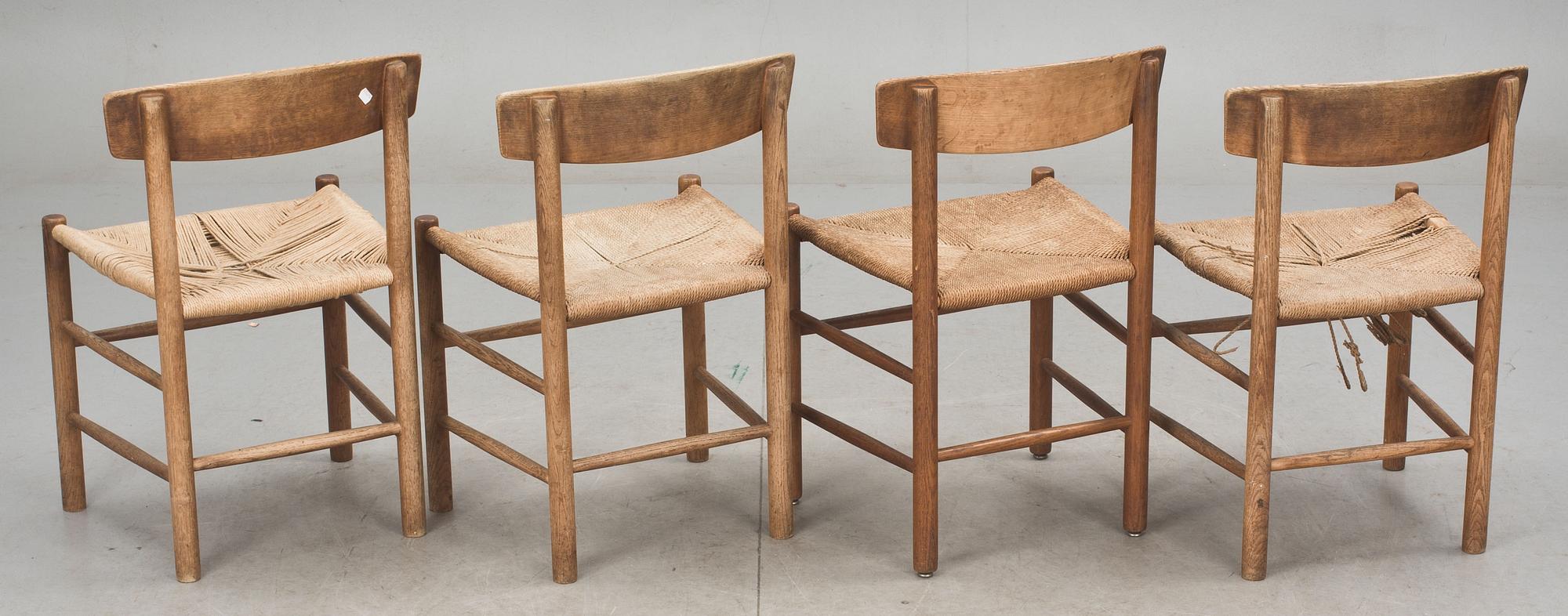 STOLAR, 7 st, "J 39", Börge Mogensen.