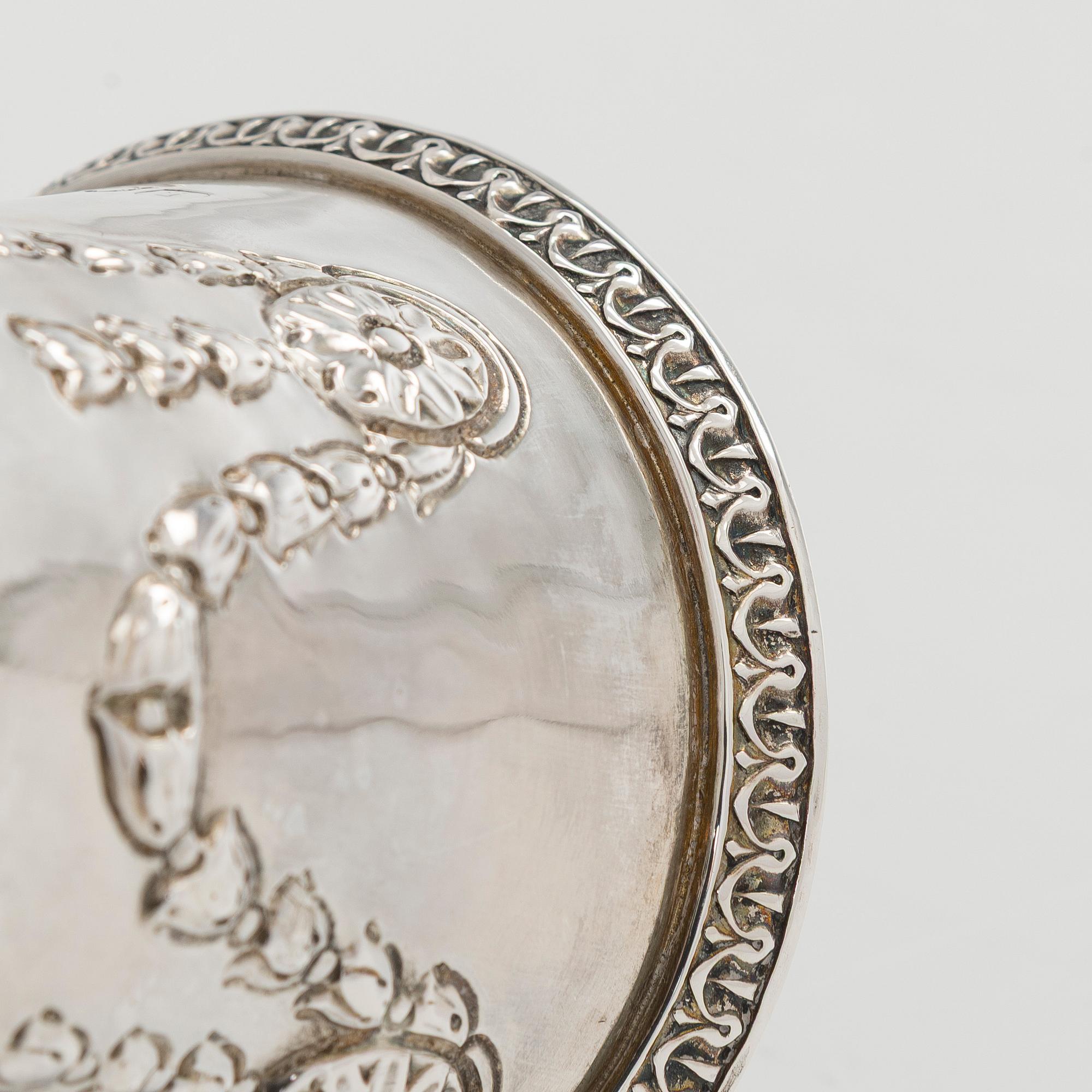 Charles Stuart Harris, bägare på fot, sterling silver, London 1924.