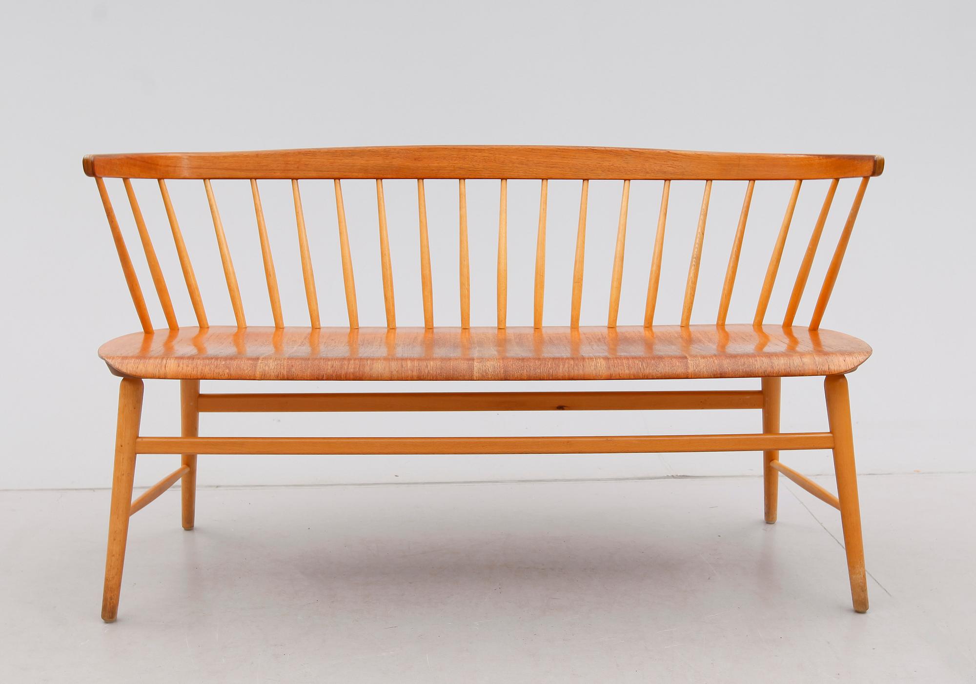 SOFFA, "Florett, nr 150", AB Bröderna Wigells stolfabrik, 1900-talets andra hälft.