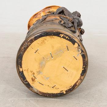 Floor vase Peter Ipsen Denmark early 20th century.