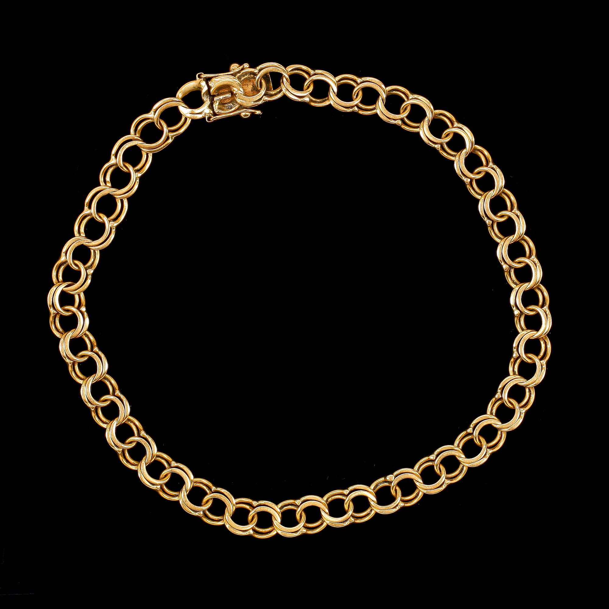 ARMBAND, 18k guld, 1968. Ca 8 gr.