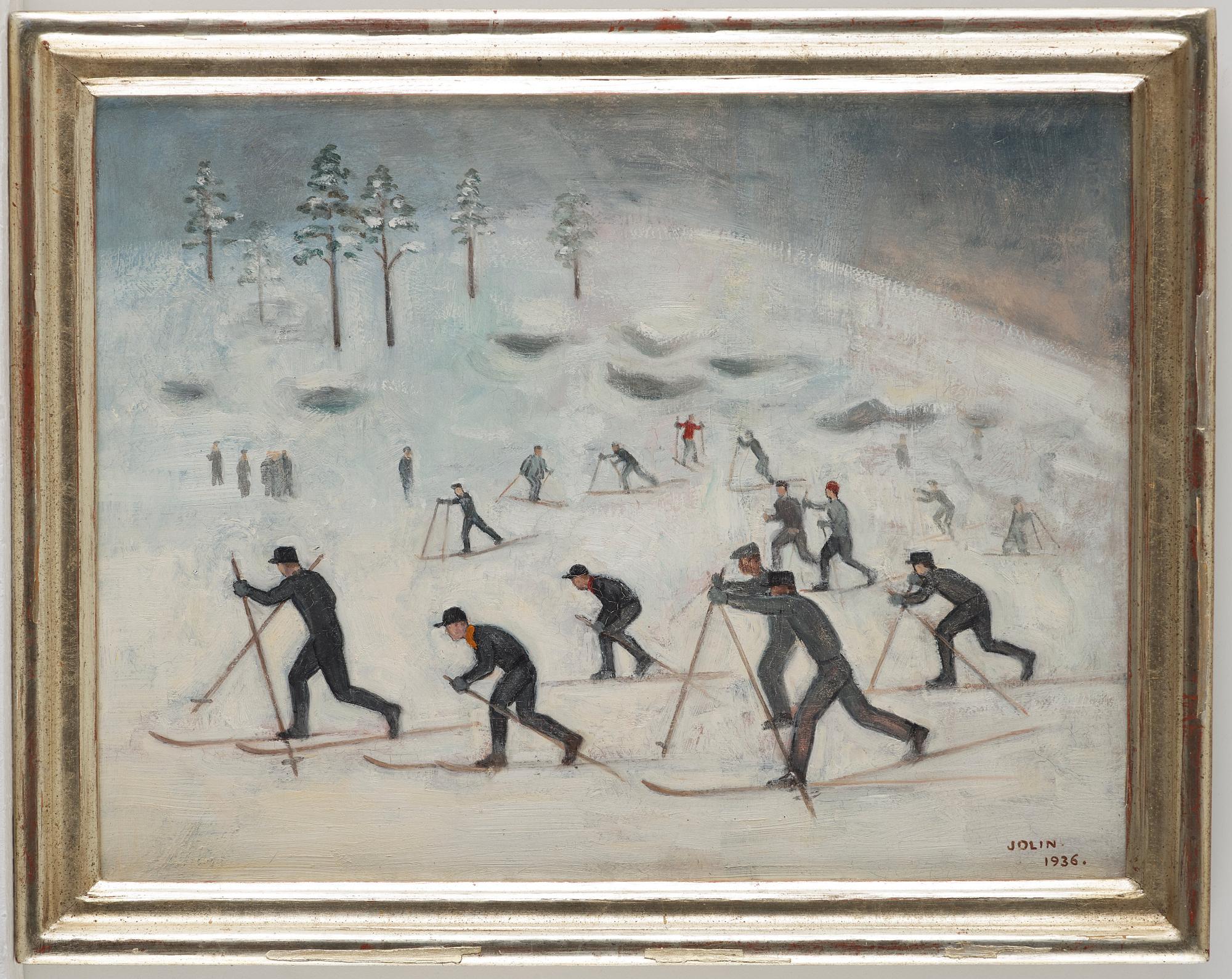 Einar Jolin, Skiers.