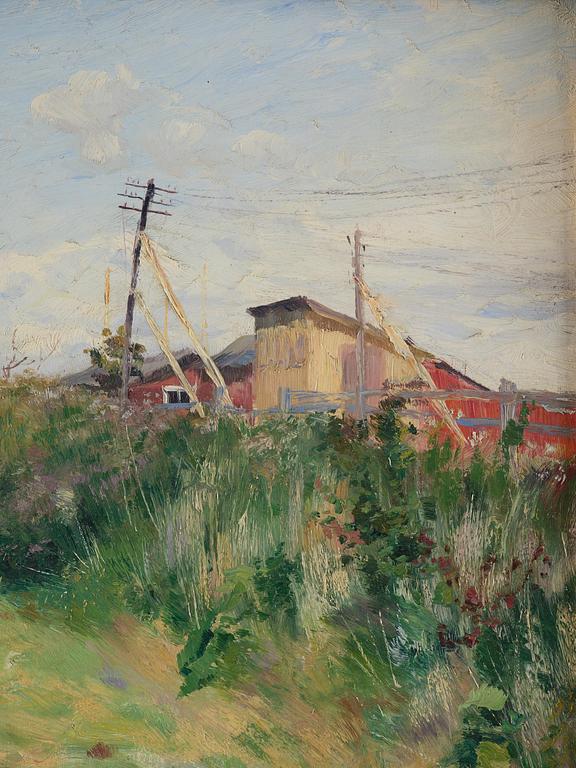 Herman Norrman, "Landskap från Göteborgstrakten" ("Landscape from the Gothenburg region").