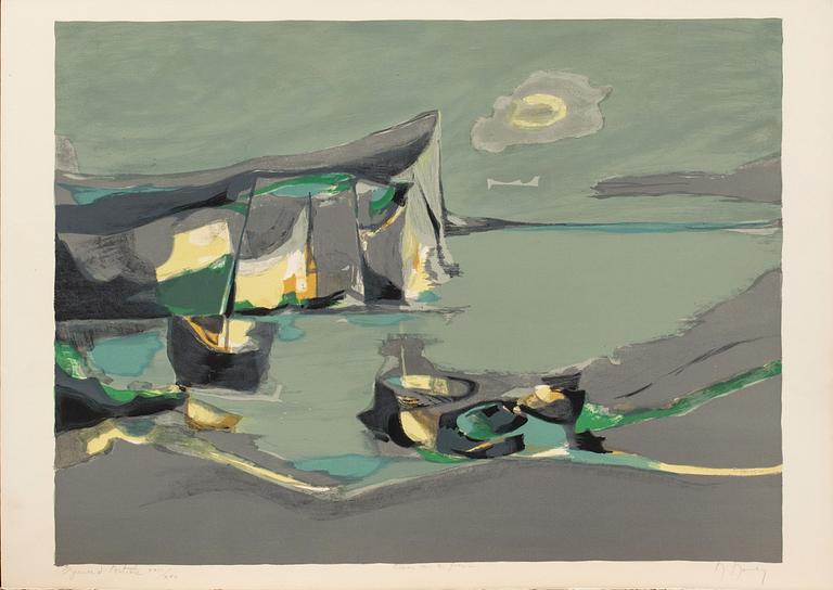 MARCEL MOULY, a signed and numbered epreuve d'artiste lithograph.