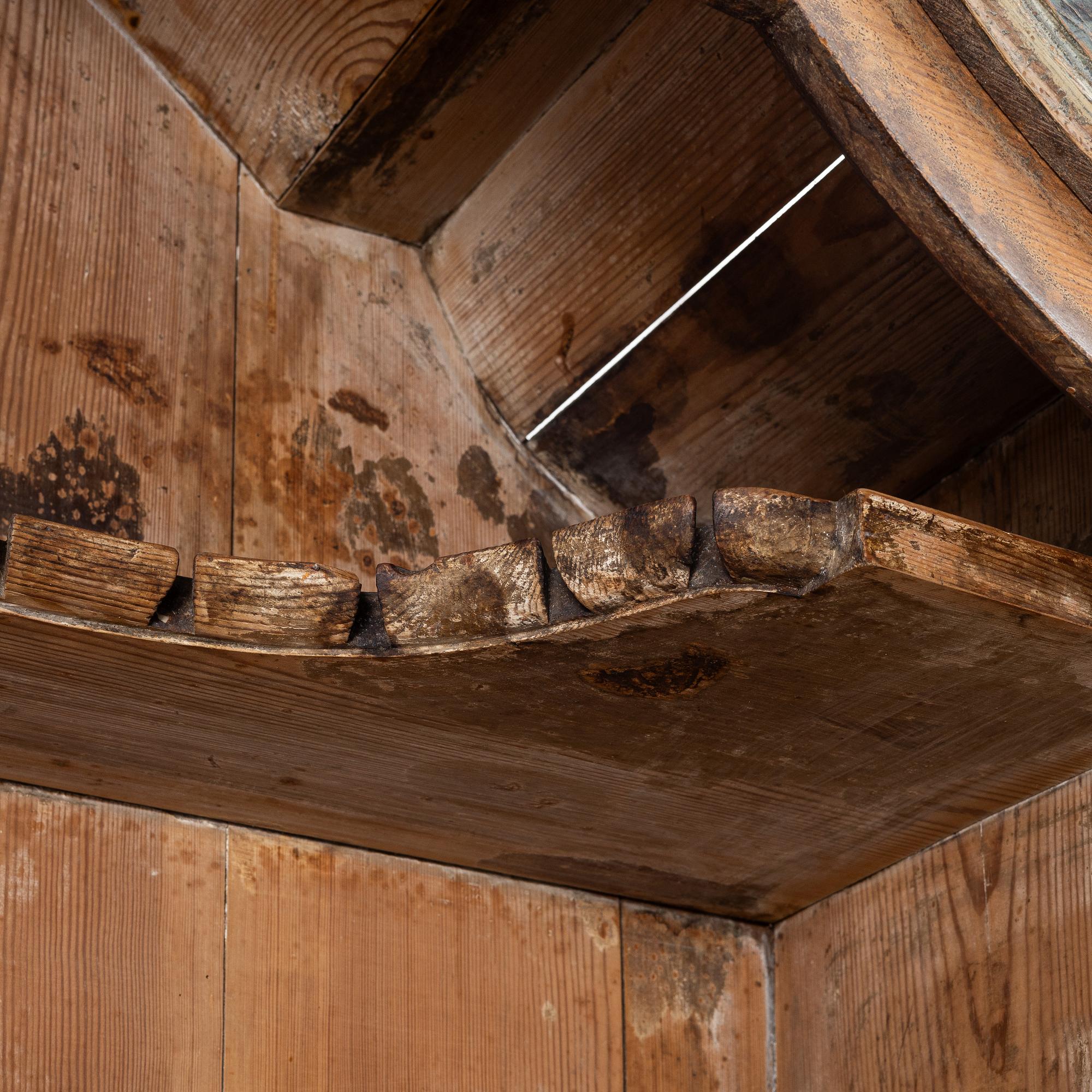 A cabinet, Värmland, dated 1842.