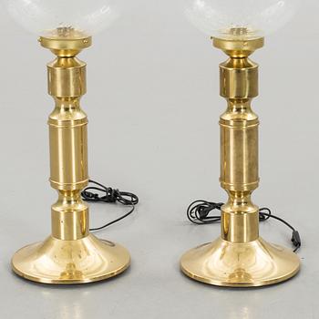 TWO 1970`S LAMPS.