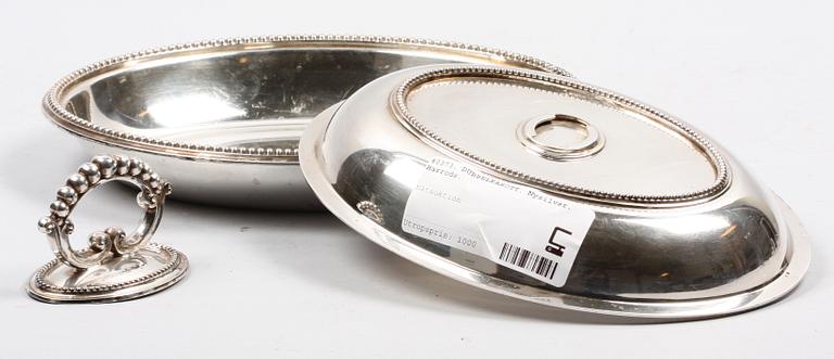 DUBBELKAROTT. Nysilver. Harrods.