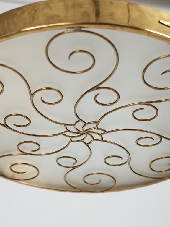 Lars Holmström, taklampa, Arvika, Swedish Grace, 1920-30-tal.