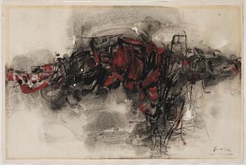 Chu Teh-Chun, "Composition No. 121".