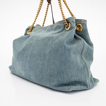 Gucci, väska, "Denim Soho Chain Tote".