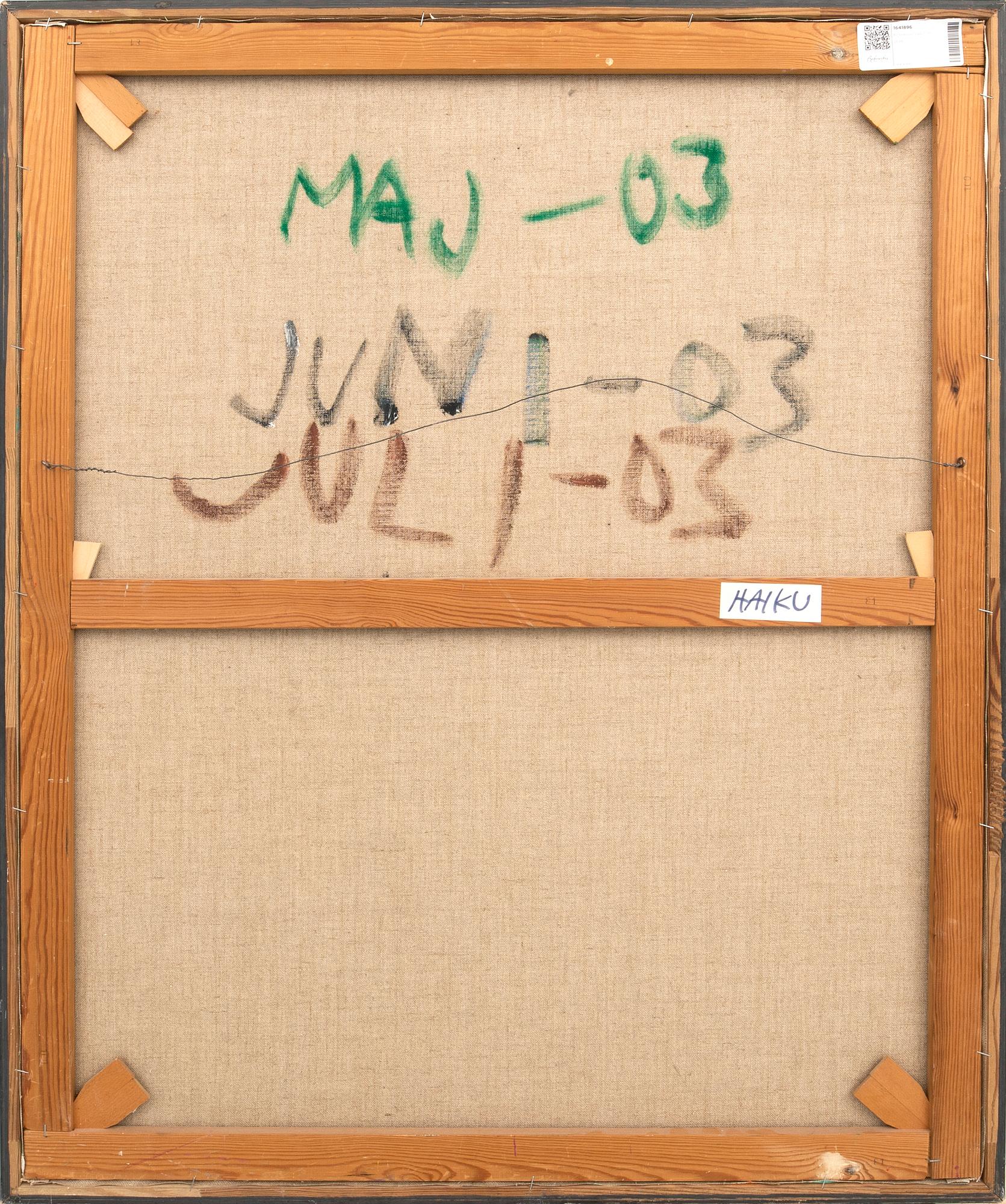 Bo Swenson, "Haiku".