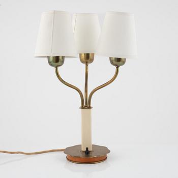 Harald Notini, bordslampa, modell "15484", Arvid Böhlmarks Lampfabrik, 1940-tal.