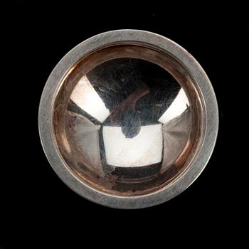 RING, silver, Elis Kauppi, Kupittaan Kulta, Åbo 1960-tal. Vikt ca 10,9 g.