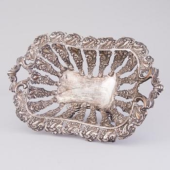 BREAD BASKET, silver, Roland Melin, Helsinki 1852.