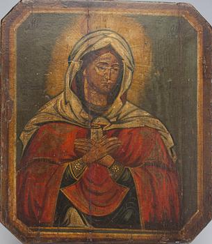 IKON, sk processionsikon, Ryssland 1800-talets senare hälft.