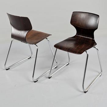 STOLAR, 6 st, "Über PRO", Flötotto, Tyskland, formgivna 1952.