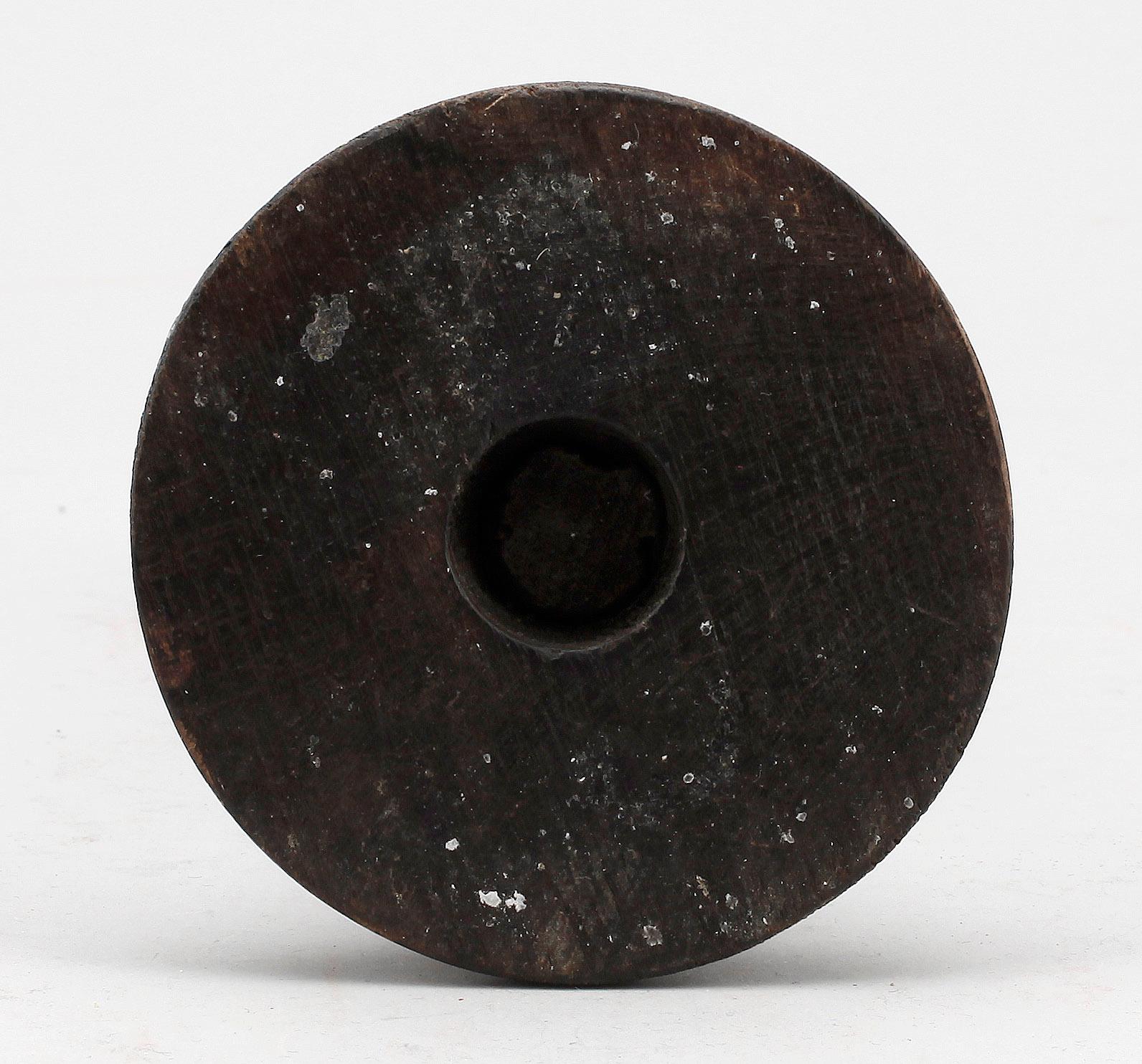 LJUSSTAKE, trä, barockstil, 1800-tal.