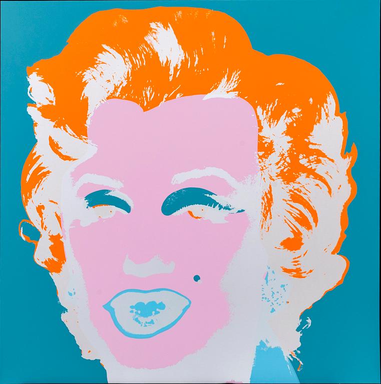 ANDY WARHOL, a set of 10 serigraph published by Sunday B Morning.