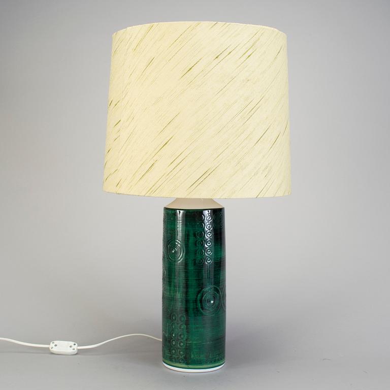 A Rörstrand porcelain tablelamp.