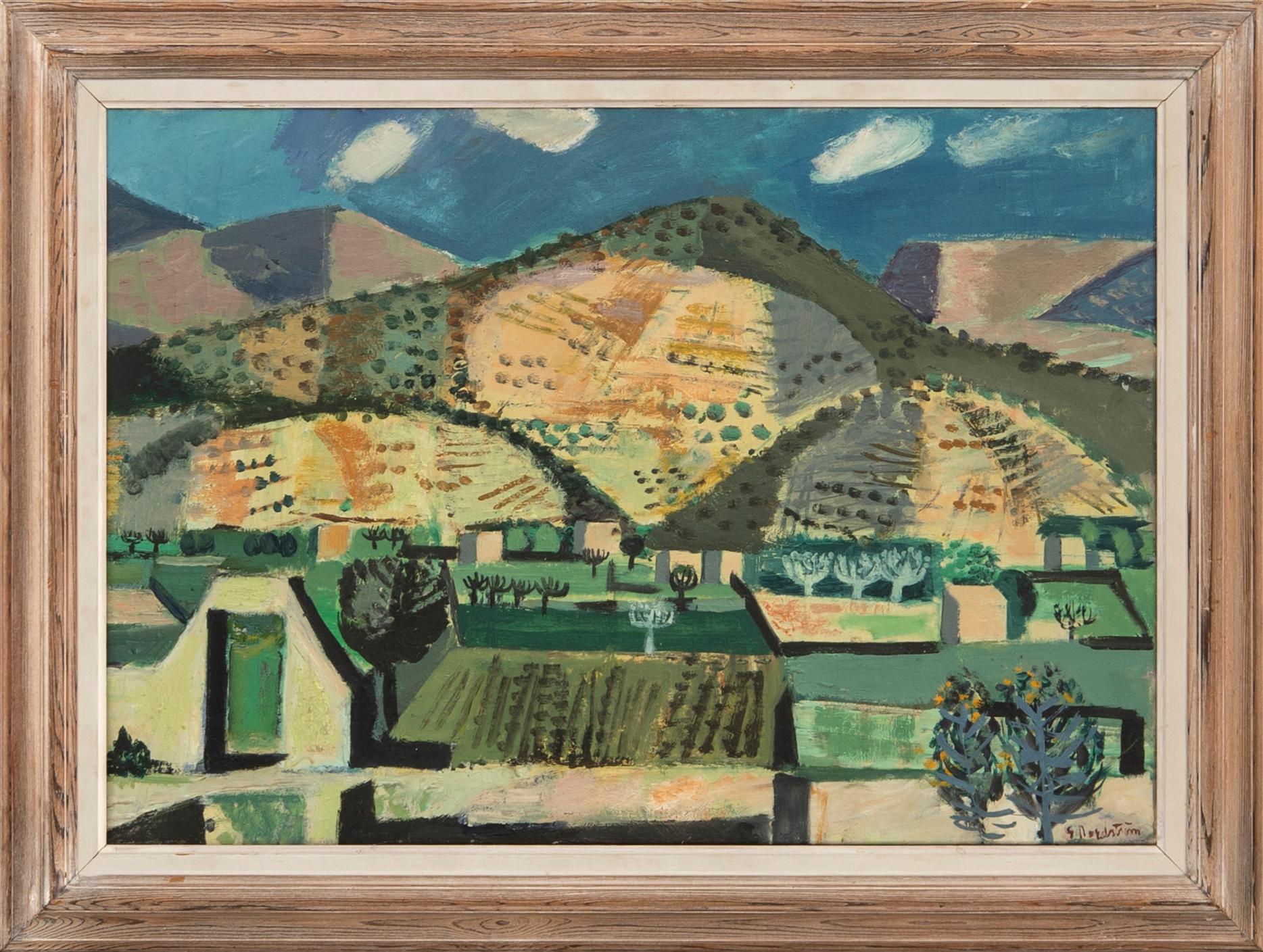 Gerhard Nordström, Landskap.