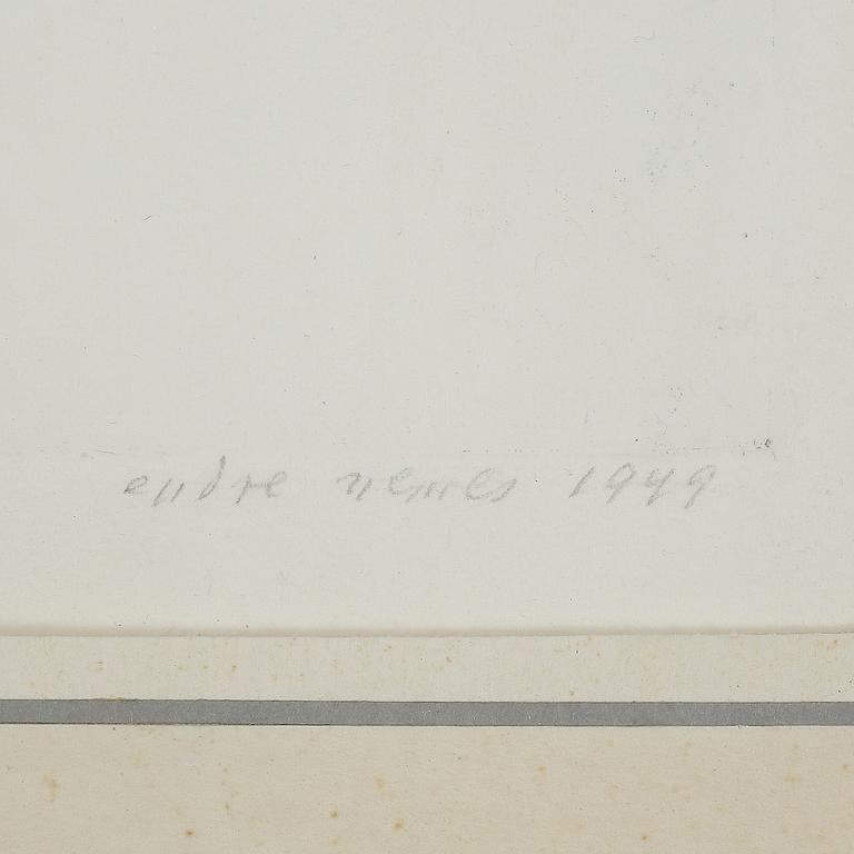 ENDRE NEMES, etsning, signerad och numrerad 13/25.