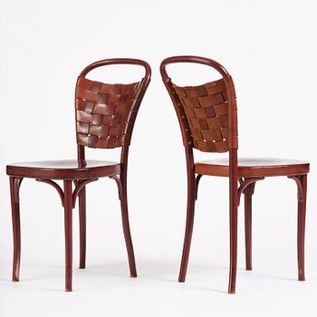 Jonas Bohlin, stolar, fyra stycken, "Vilda 5", Gemla, Diö, 2012, specialutgåva för Taverna Brillo.