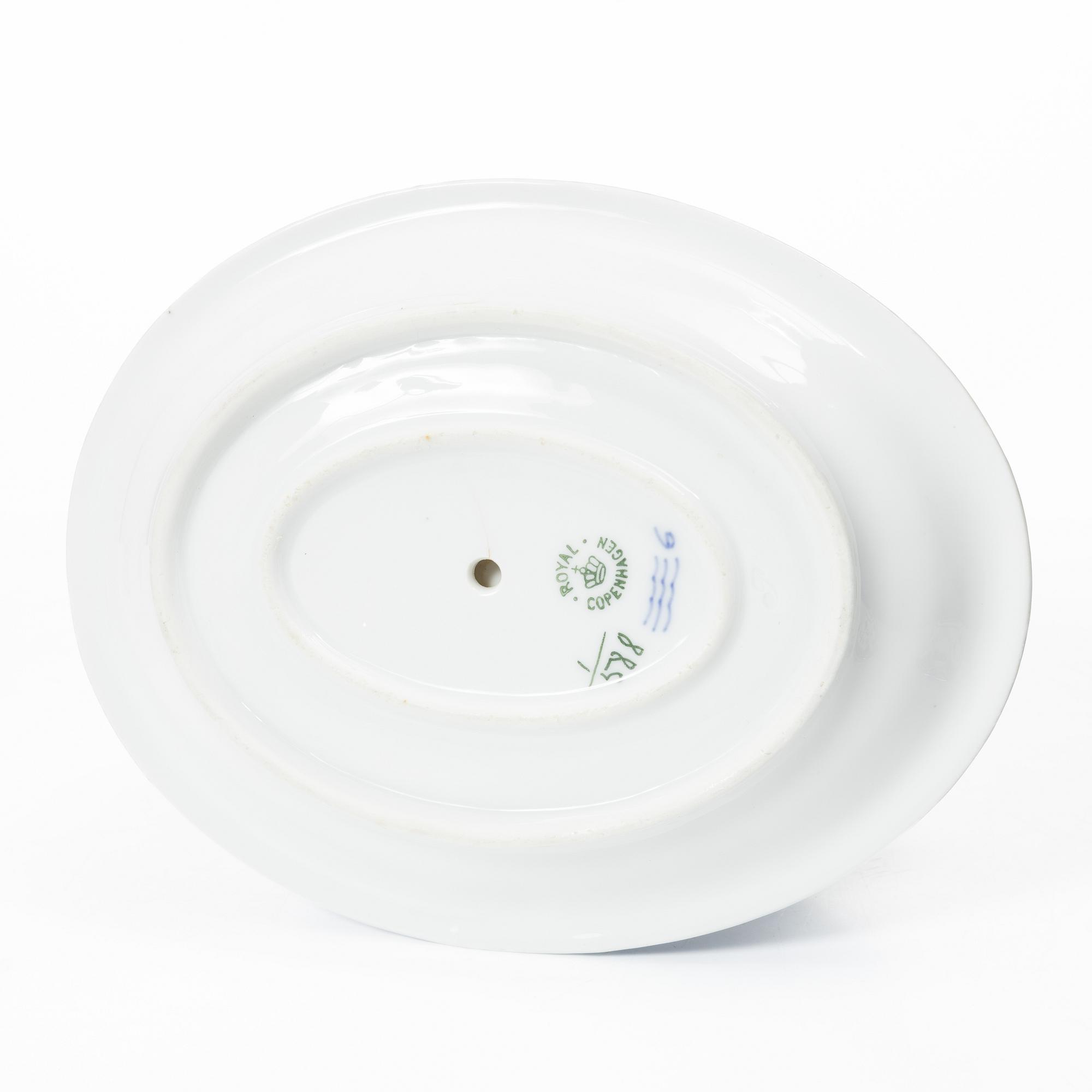 Royal Copenhagen, servisdelar, 6 st, "Musselmalet", Danmark.