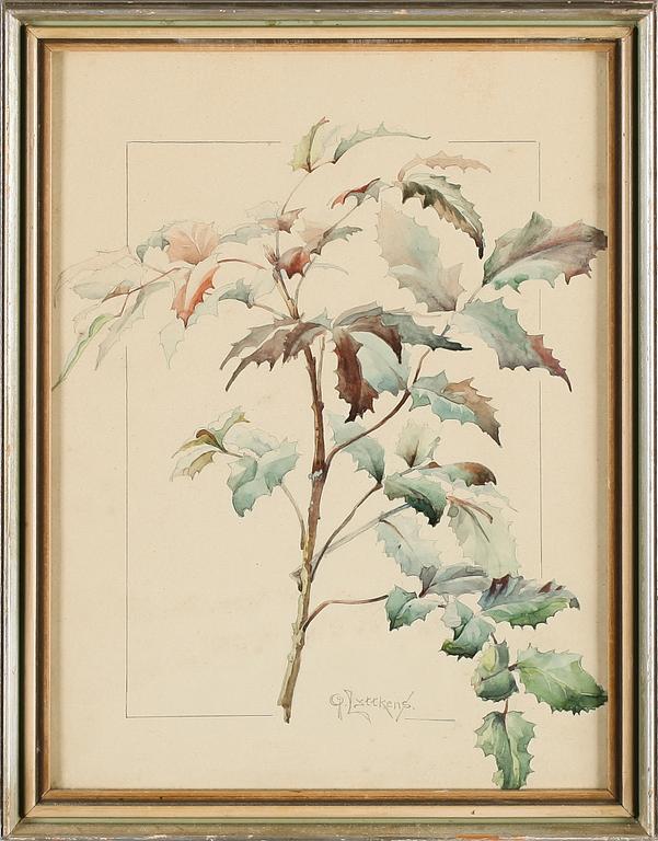 GERDA LYTTKENS, 10 st, akvareller, signerade.