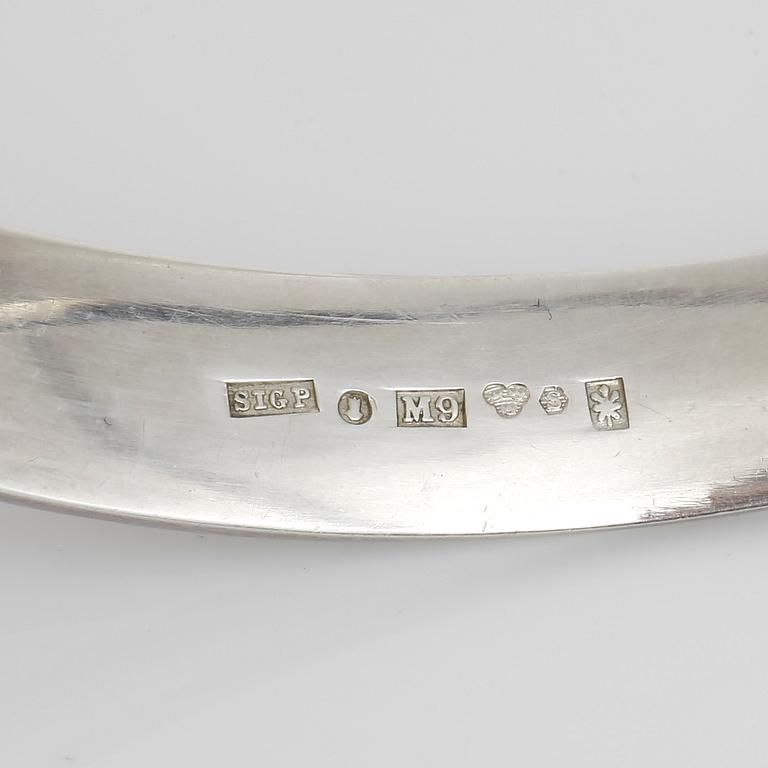 HALSRING, silver, Sigurd Persson, Stockholm, 1962. Vikt ca 55g.
