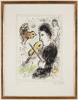 Marc Chagall, "Le Violoniste au coq".
