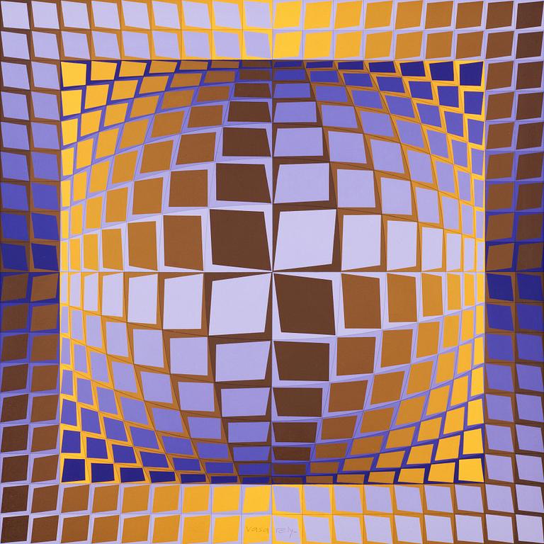 Victor Vasarely, "Zett-P".