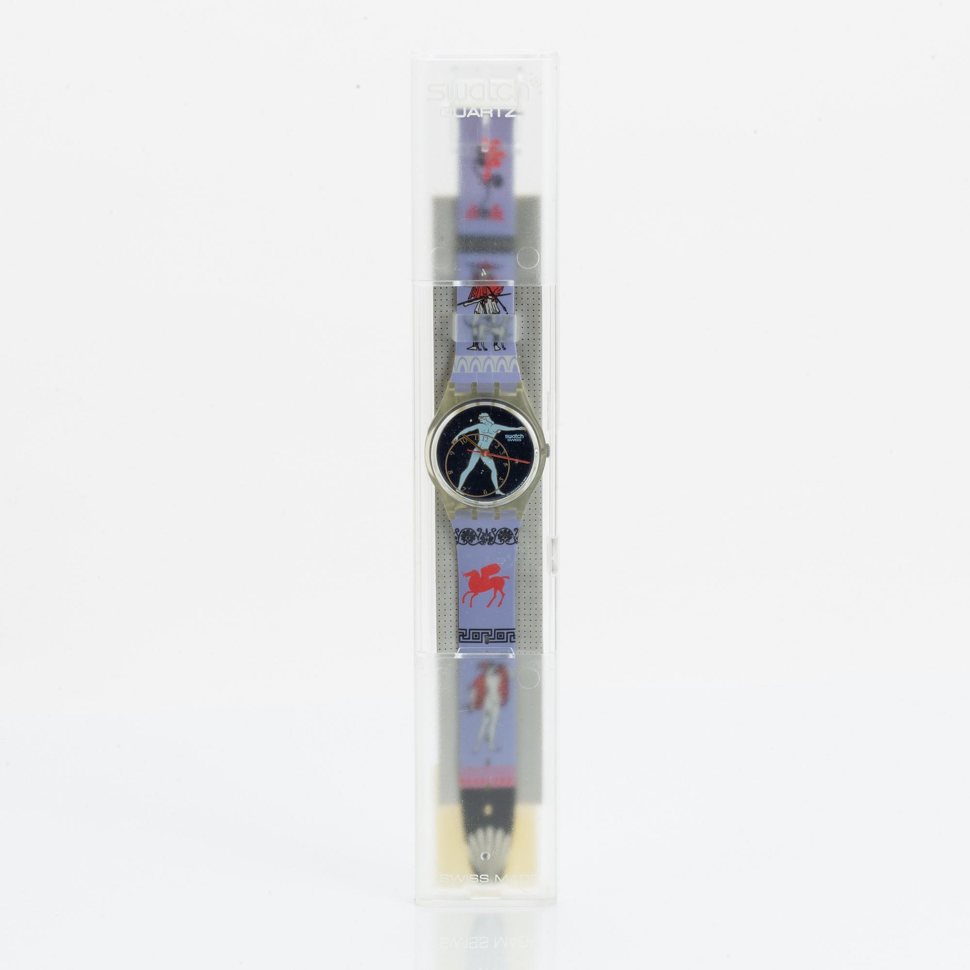 Swatch, Discobolus, wristwatch, 34 mm.