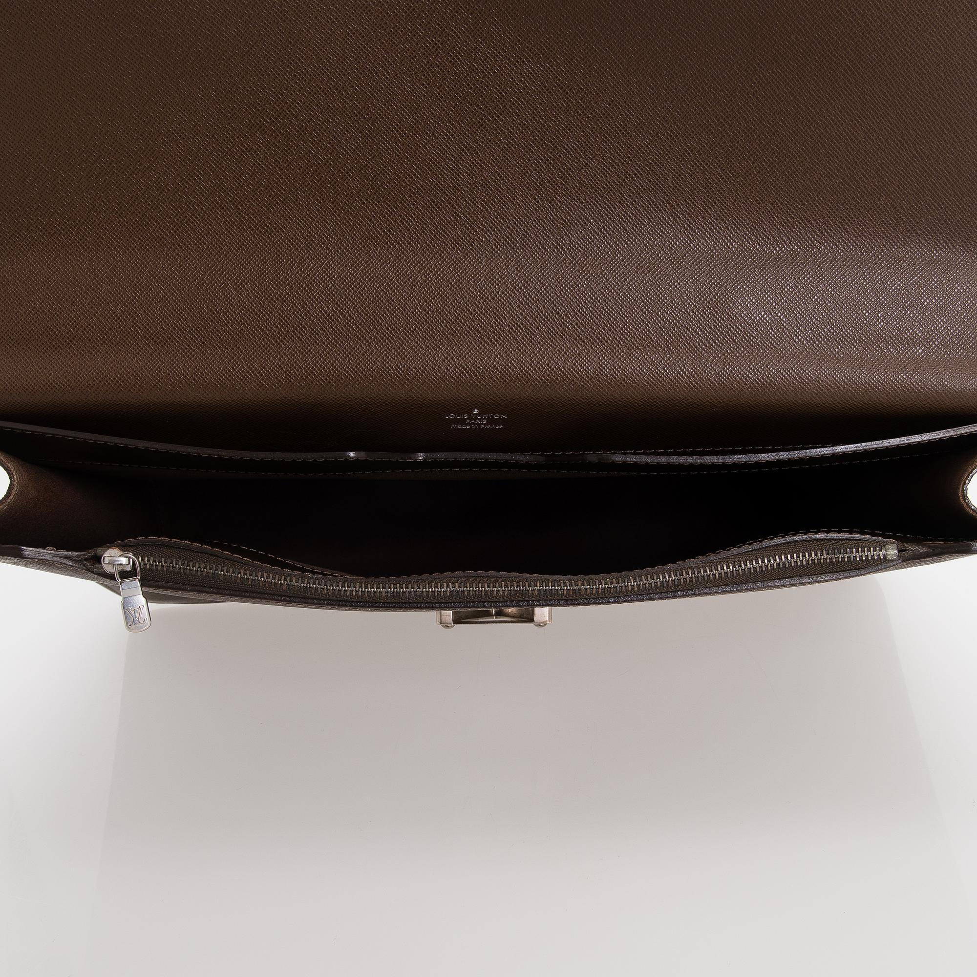 Louis Vuitton, Taiga Leather 'Neo Robusto' Briefcase.