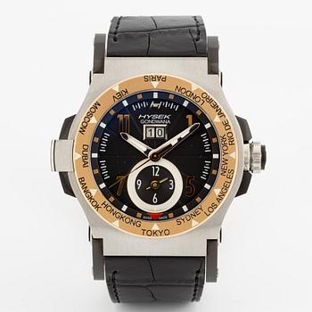 Jorg Hysek, Gondwana, Abyss Dual Time, wristwatch, 44 mm.