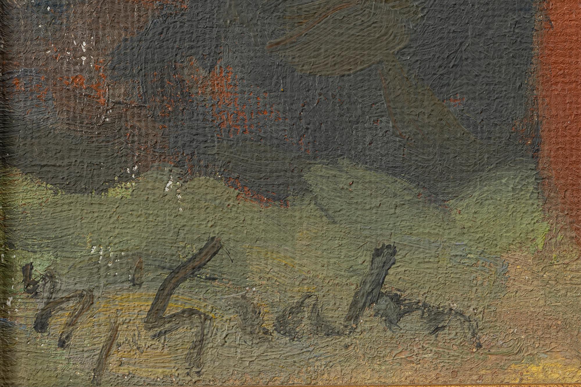 Hjalmar Grahn, 'Laundry Drying, Öland'.