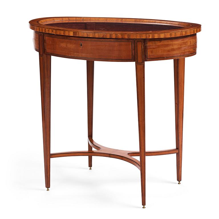 A North European mahognay display-case table, early 19th century.