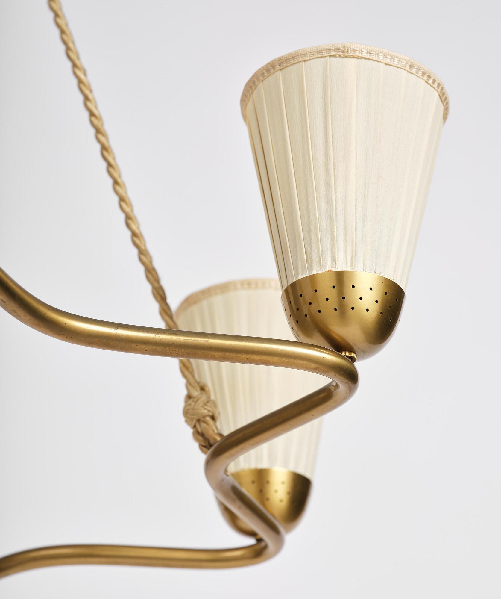 Bergboms, taklampa, Swedish Modern, Malmö, 1950-tal.