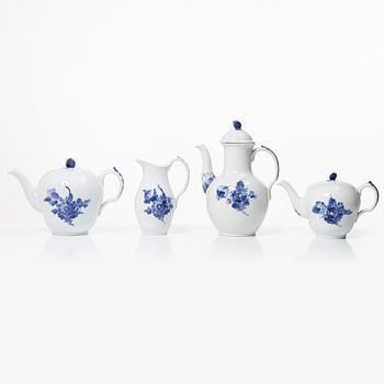 Royal Copenhagen, A 50-piece porcelain 'Blue Flower' coffee and tea service, Denmark.