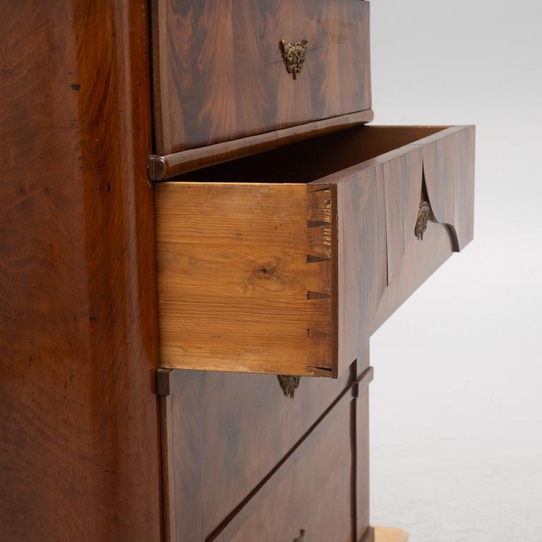 A late Empire chest of drawers, second half of the 19th Century.