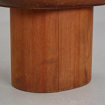 Axel Einar Hjorth, a stained pine "Utö" table, Nordiska Kompaniet 1930's.