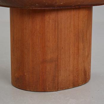 Axel Einar Hjorth, a stained pine "Utö" table, Nordiska Kompaniet 1930's.