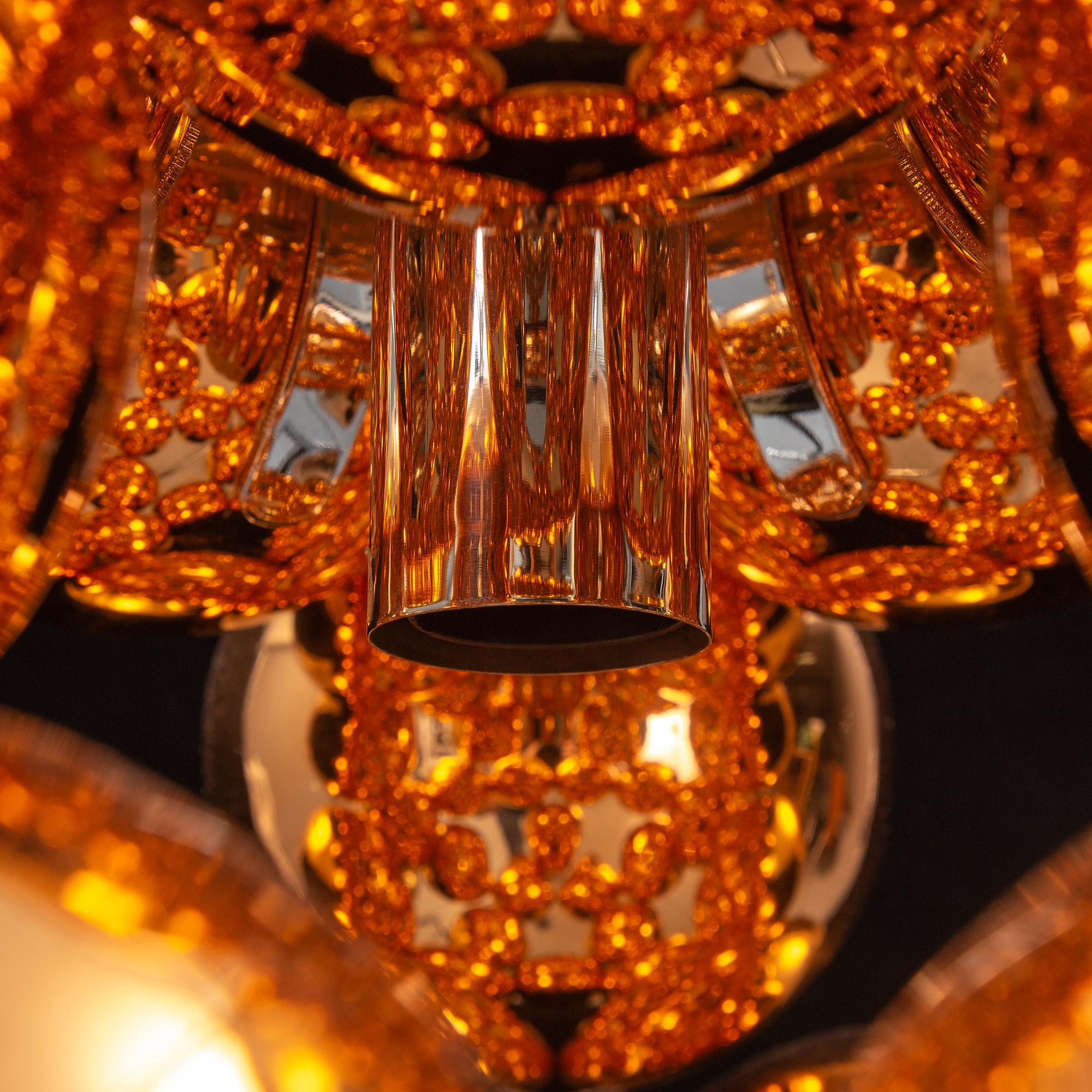 WINNIE LUI, taklampa, "Beads Penta, Innermost.